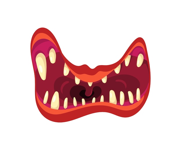 Vektor monster mouth