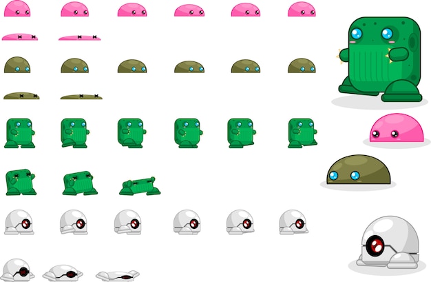 Monster spiel sprites