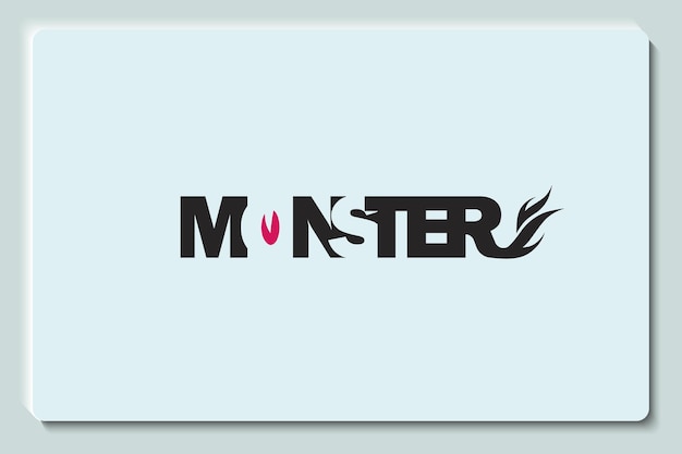 Monsterauge-Logo-Design elektronisches Gaming-Vektor-Logo-Design