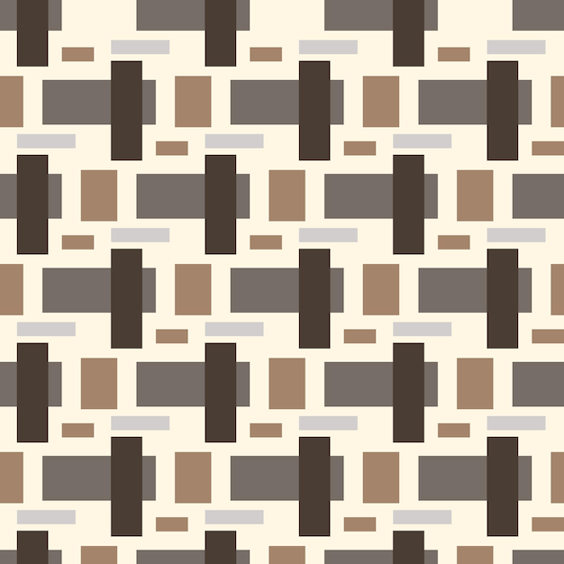 Mosaic Mesh nahtloses Vektormusterdesign