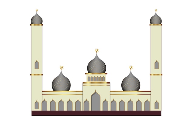 Moschee-Design-Vektor-Illustration