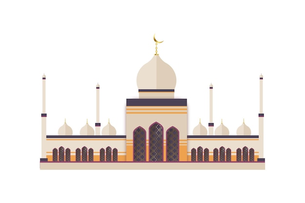 Moschee-design-vektor-illustration