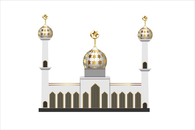 Moschee-Design-Vektor-Illustration