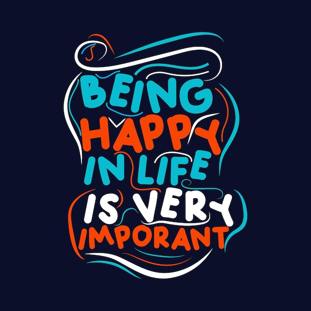 Motivierende Zitate für das T-Shirt-Design