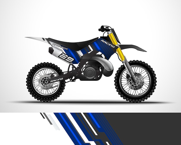 Motocross wrap design