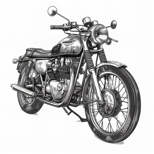 Motorrad-Illustrator