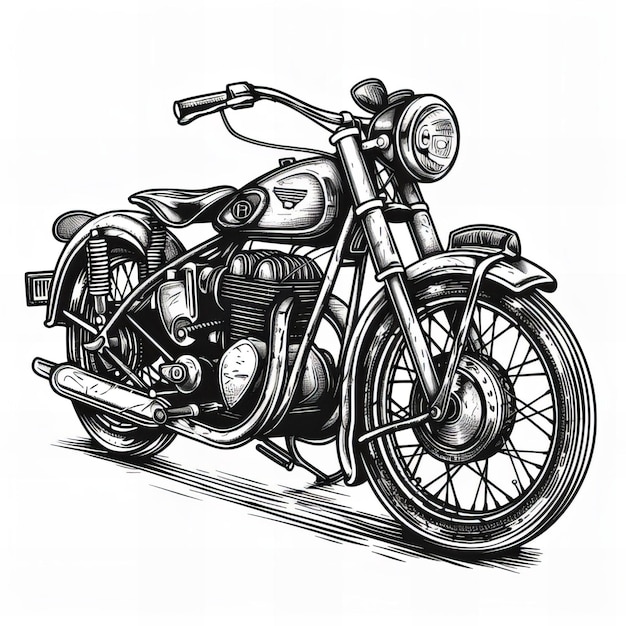 Motorrad-illustrator