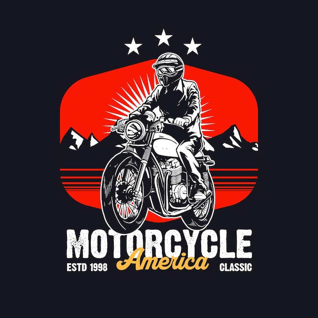 Motorrad-Kunstwerk