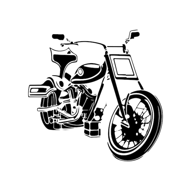 Motorrad-Logo-Vektor