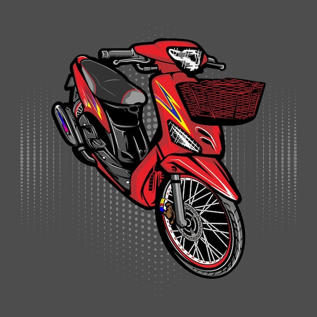 Vektor motorrad