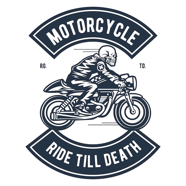 Motorradfahrt bis zum tod