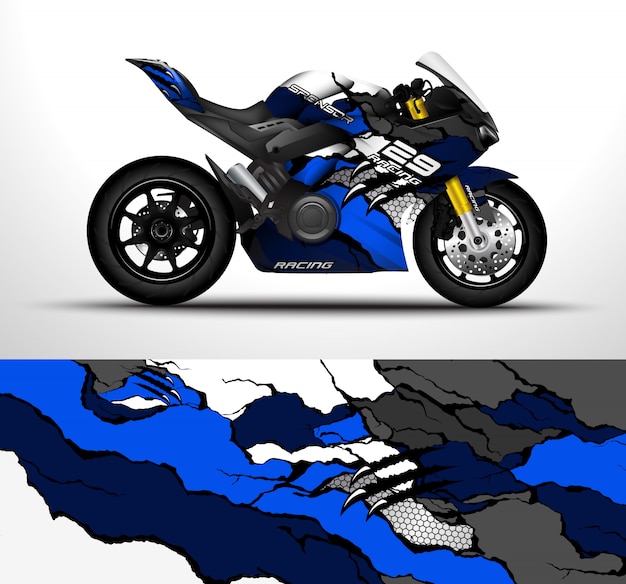 Motorradverpackungsdesign