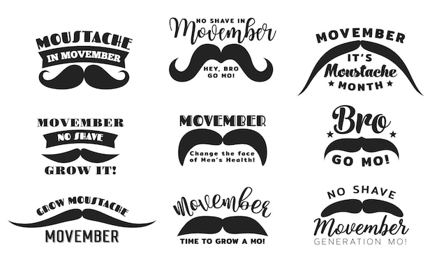 Movember prostatakrebs-bewusstseinsmonat