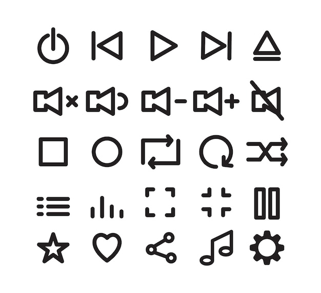 Multimedia-Next- und Play-Symbol-Vektor-Logo-Design-Vorlage
