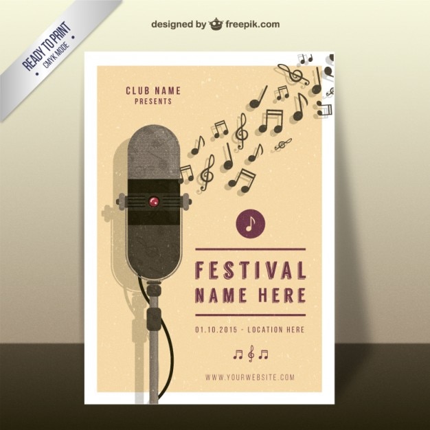 Musik-festival-plakat