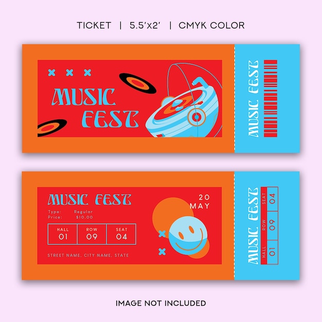 Musik-festivalticket