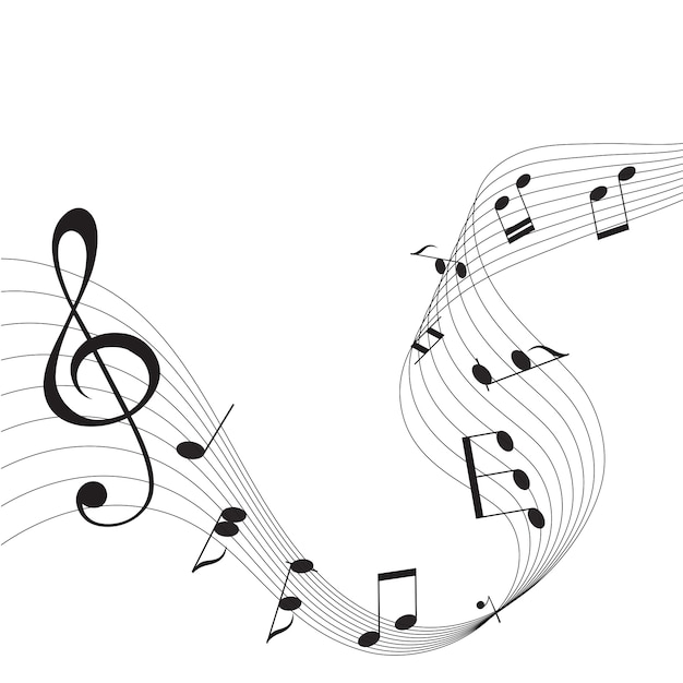 Musiknoten.