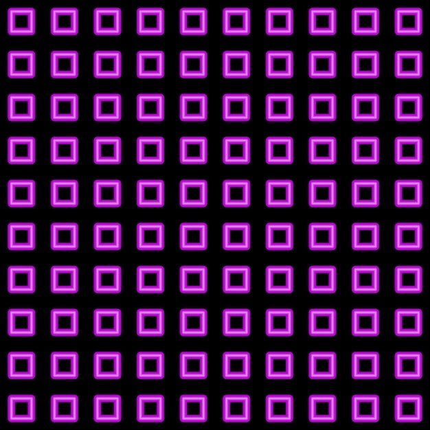 Muster-Neon-Quadrat