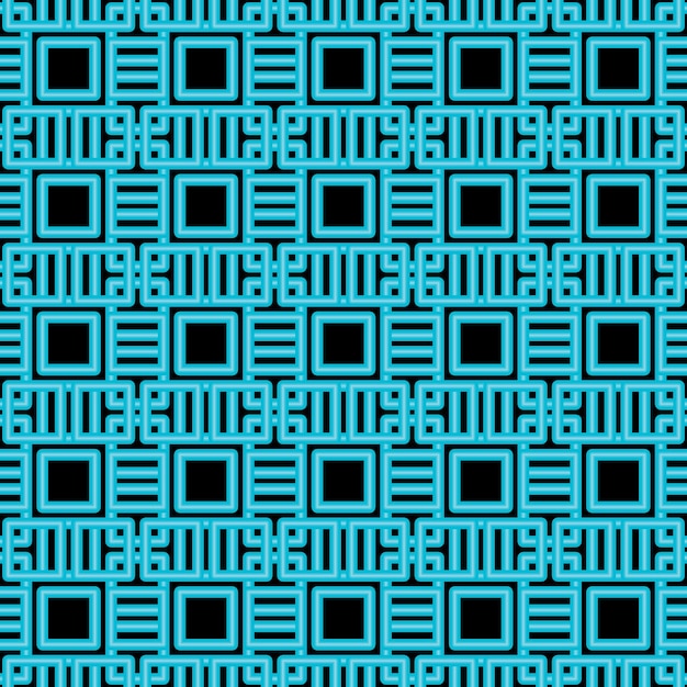 Muster-Neon-Quadrat