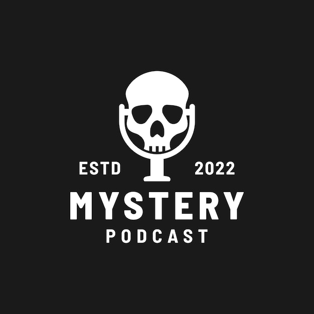 Mystery-podcast-logo-design