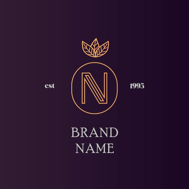 N Gold Luxury-Logo