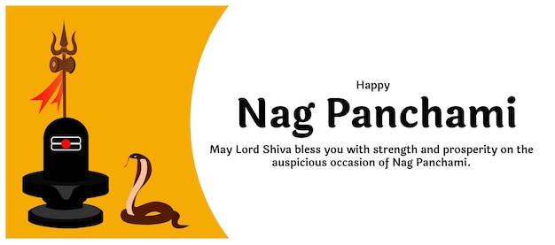 Naag, panchami, hindu, fest, vektor, illustration