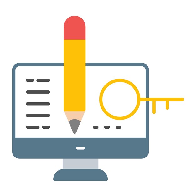Nachrichten-Vektor-Illustrations-Stil-Editor