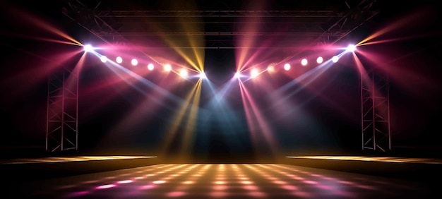 Vektor nachtclub ray spotlight theater funkeln spot bühne disco aufführung stadion scheinstrahl konzert