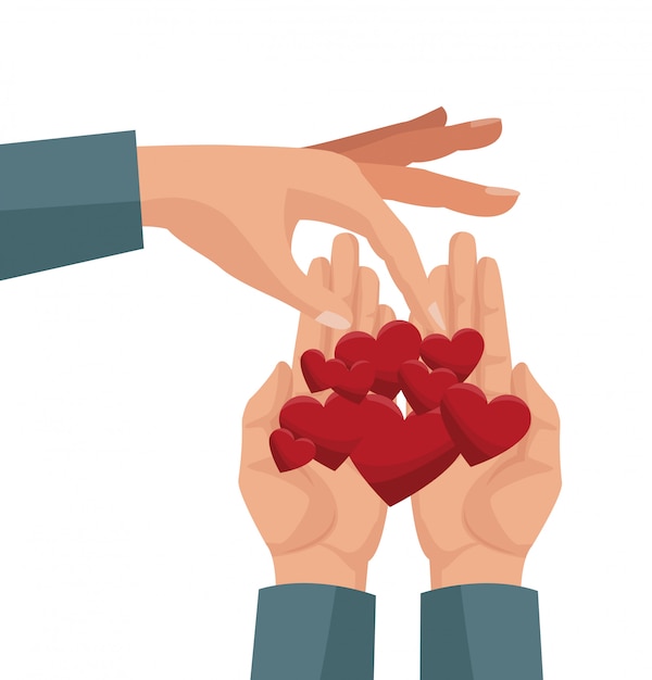 Nächstenliebe teilen und lieben