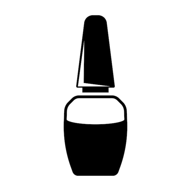 Nagellack-Icon-Vektor im trendigen Design