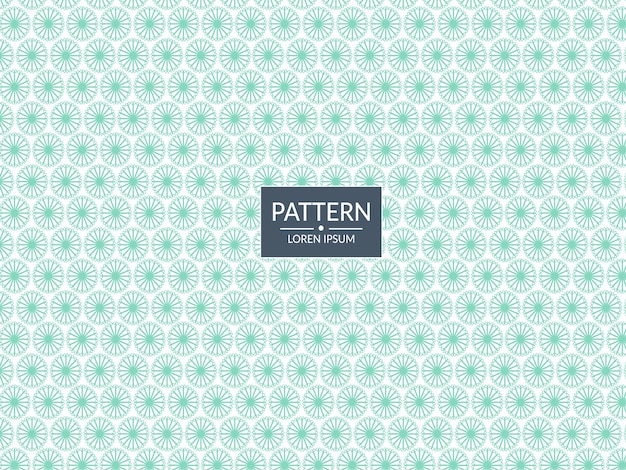Nahtlose geometrische stilvolle Linie Kreismuster Textur Geometrischer textiler Blumenmusterhintergrund