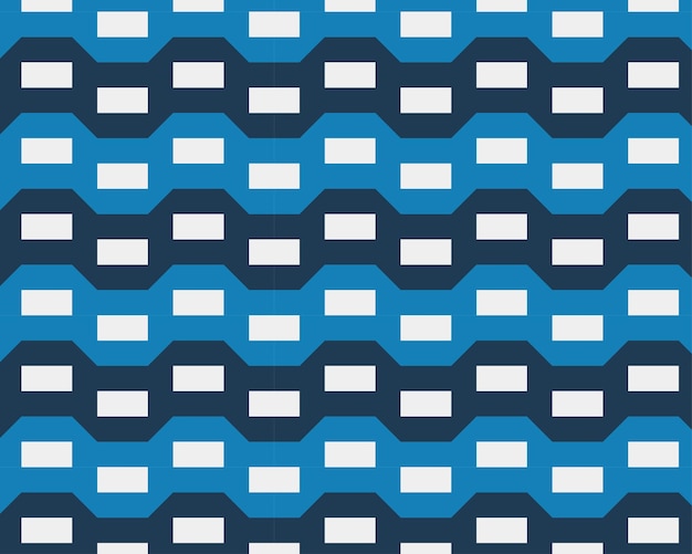 Nahtlose Muster geometrische blaue Farbe, Hintergrund