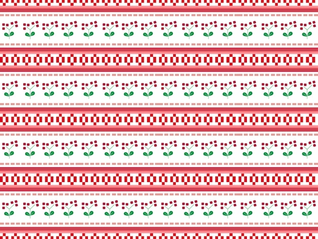 Nahtlose musterillustration der geometrischen musterdruckgrenze