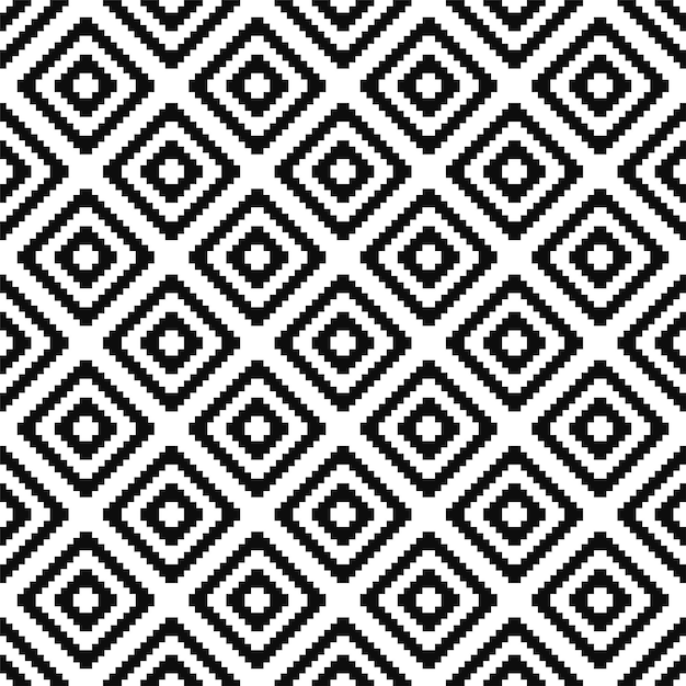 Nahtlose Quadrate Muster Vektor geometrische Illusion Hintergrund