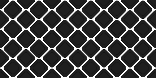 Nahtlose Schwarz-Weiß-Rhombus-Muster Moderne geometrische Textur Dekoration Mode-Stil geometrisch