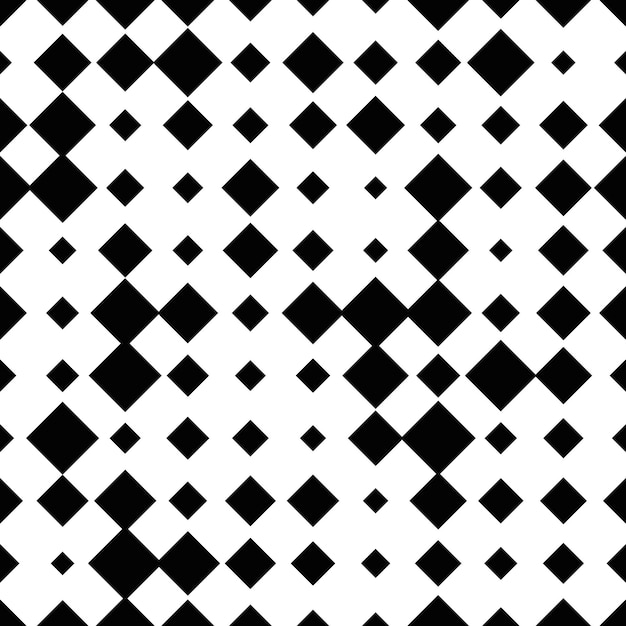 Nahtloser abstrakter halbtonhintergrund mit rauten, quadraten. unendliches geometrisches muster.