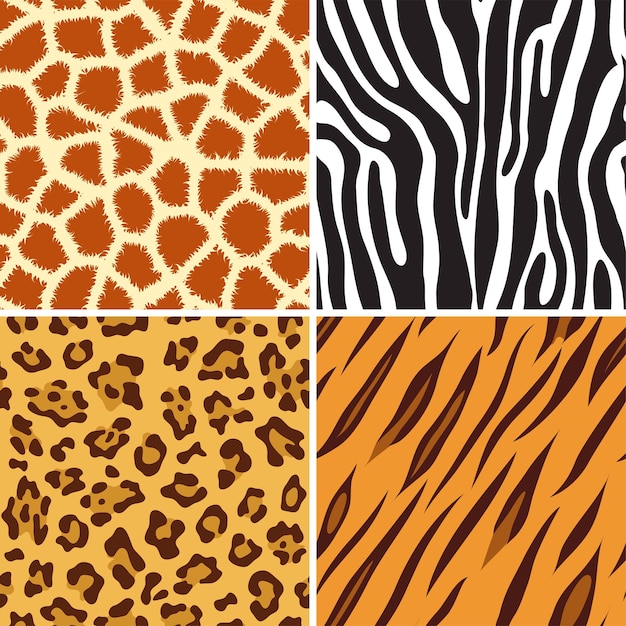 Nahtloser Animal-Print
