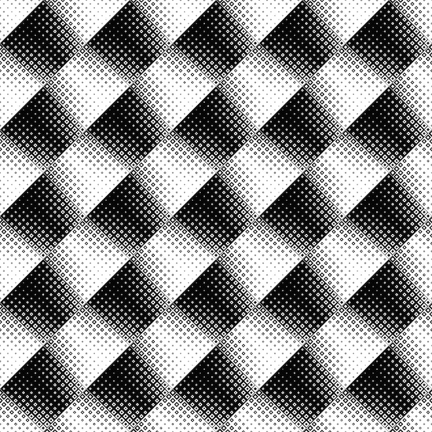 Nahtloser diagonaler quadratischer schwarzweiss-musterhintergrund