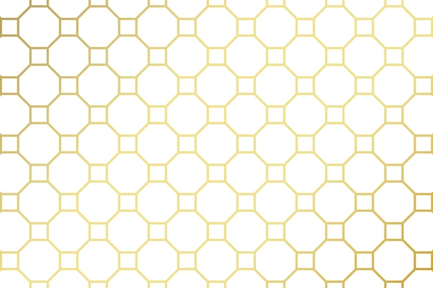 Nahtloser geometrischer goldener Muster-Hintergrund