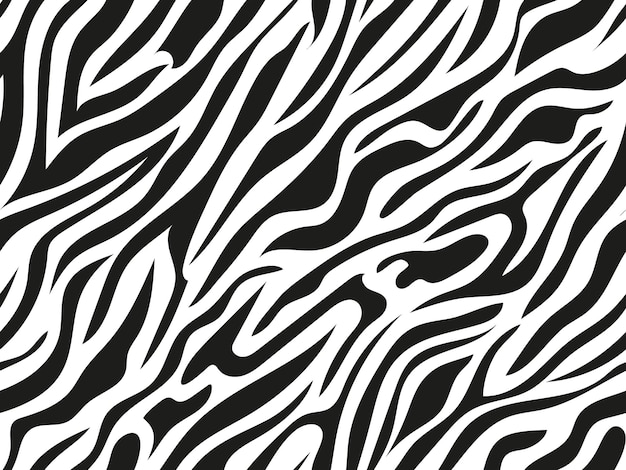 Nahtloser hintergrund mit zebrahaut.