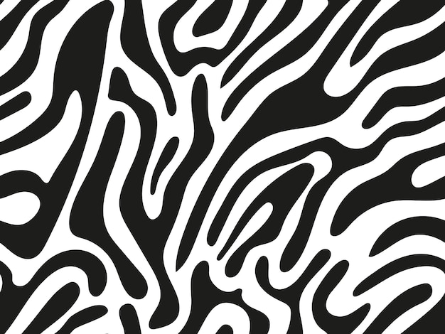 Nahtloser Hintergrund mit Zebrahaut.