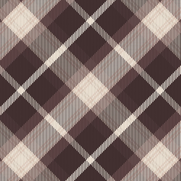 Nahtloser karierter Hintergrund des Tartan-Musters. Textile Textur. Vektor-Illustration.