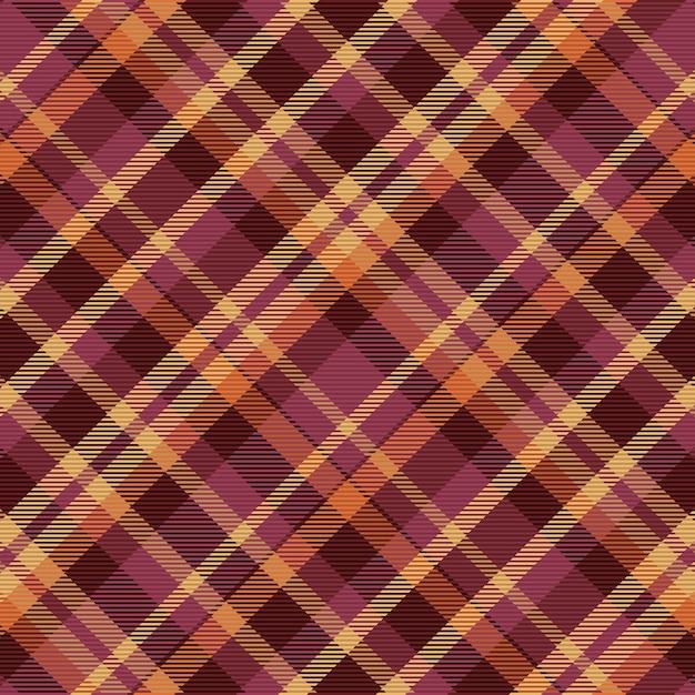 Nahtloser Tartan-Karomusterhintergrund Textilbeschaffenheit Vektorillustration