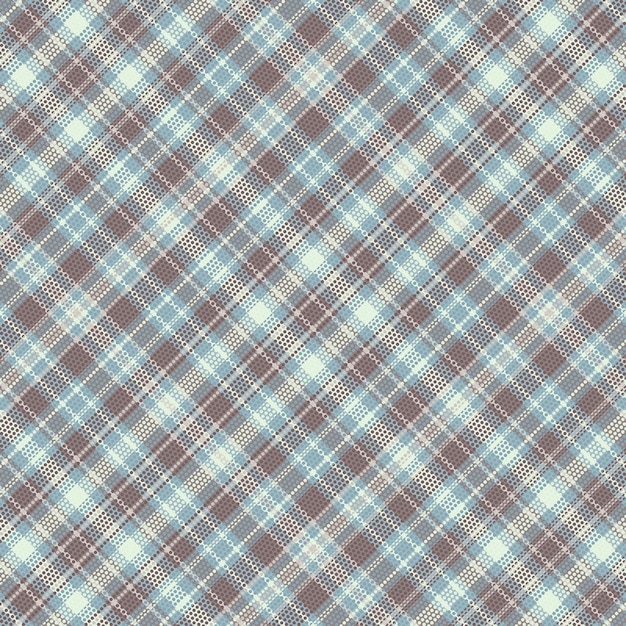 Nahtloser tartan-plaid-musterhintergrund mit textur und pastellfarbener vektorillustration