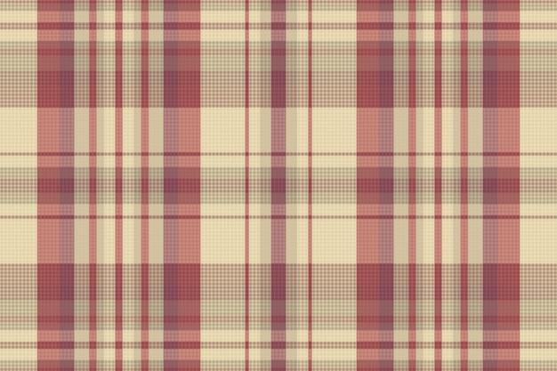 Nahtloser tartan-plaid-musterhintergrund mit vintage-farbe. vektor-illustration.