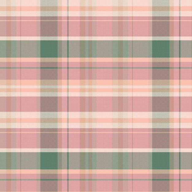 Nahtloser tartan-plaid-musterhintergrund mit vintage-farbe. vektor-illustration.