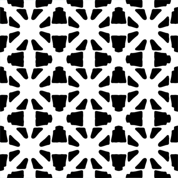 Nahtloses abstraktes geometrisches handgezeichnetes Muster