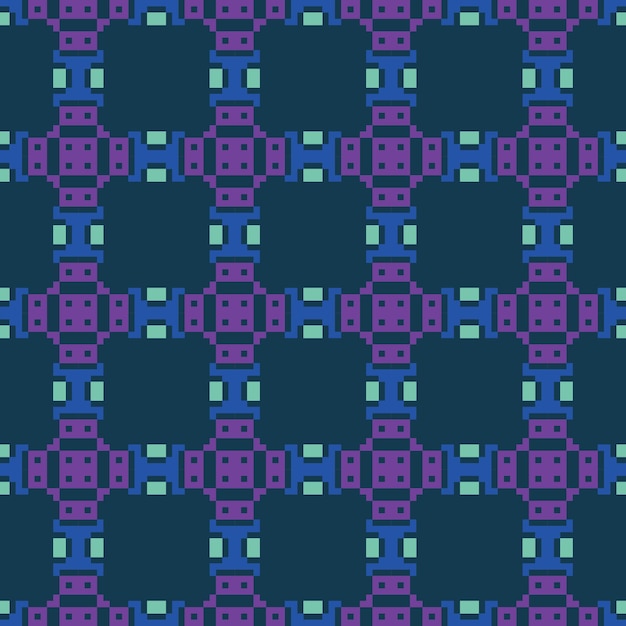 nahtloses abstraktes Pixelmuster
