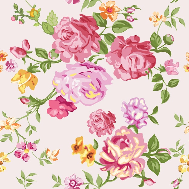 Nahtloses Blumenmuster
