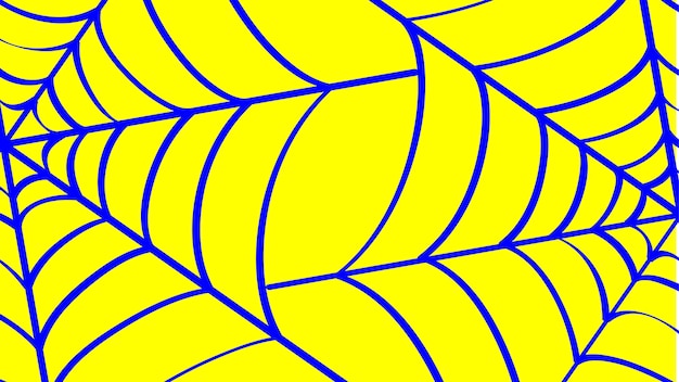 Nahtloses Designkonzept des Kunstillustrationshintergrundes buntes Ikonensymbollogo des Spinnennetzes